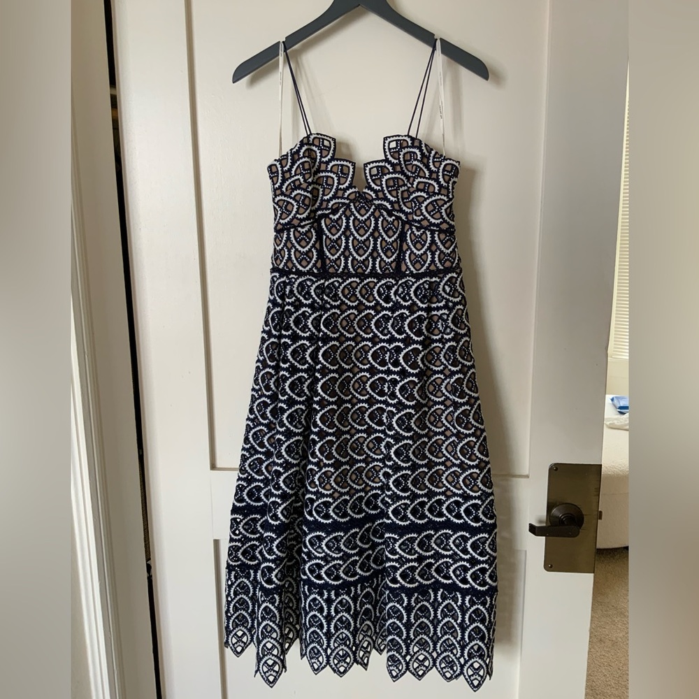 Self Portrait Sweetheart Azealea Dress - Picture 1 of 6